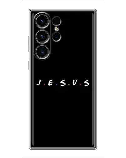 Чехол для Samsung Galaxy S22 Ultra с картинкой «Точки веры J.E.S.U.S.»