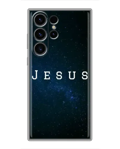 Чехол для Samsung Galaxy S22 Ultra с картинкой «Звездное небо Jesus»