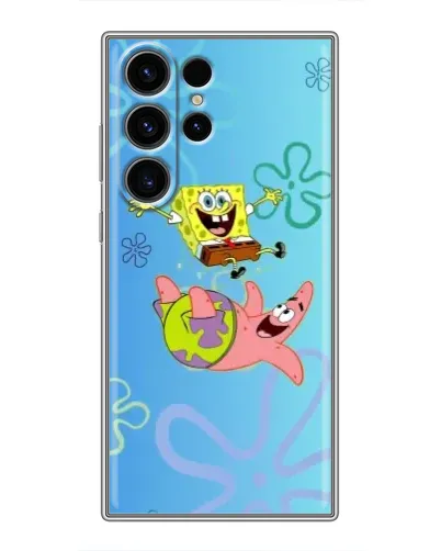 Чехол для Samsung Galaxy S22 Ultra с картинкой «Спанч Боб и Патрик» Чехол для Samsung Galaxy S22 Ultra с картинкой «Спанч Боб и Патрик»