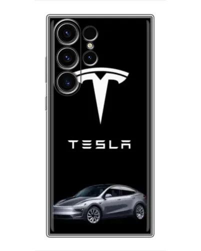 Чехол для Samsung Galaxy S22 Ultra с картинкой «Tesla Model Y» Чехол для Samsung Galaxy S22 Ultra с картинкой «Tesla Model Y»