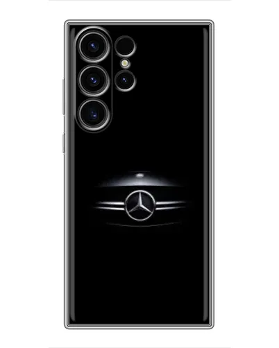 Чехол для Samsung Galaxy S22 Ultra с картинкой «Mercedes — абстрактные линии» Чехол для Samsung Galaxy S22 Ultra с картинкой «Mercedes — абстрактные линии»