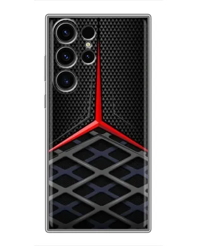Чехол для Samsung Galaxy S22 Ultra с картинкой «Mercedes Carbon Grid» Чехол для Samsung Galaxy S22 Ultra с картинкой «Mercedes Carbon Grid»