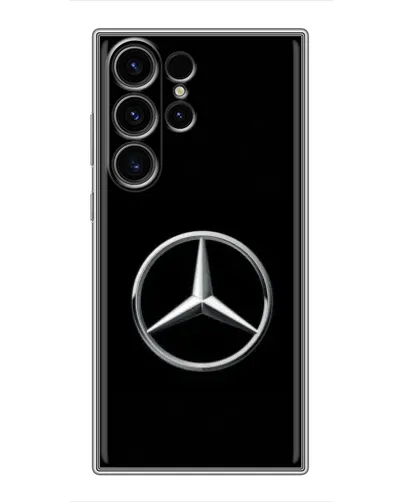 Чехол для Samsung Galaxy S22 Ultra с картинкой «Mercedes классический лого» Чехол для Samsung Galaxy S22 Ultra с картинкой «Mercedes классический лого»