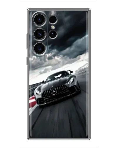 Чехол для Samsung Galaxy S22 Ultra с картинкой «Гоночный Mercedes AMG» Чехол для Samsung Galaxy S22 Ultra с картинкой «Гоночный Mercedes AMG»