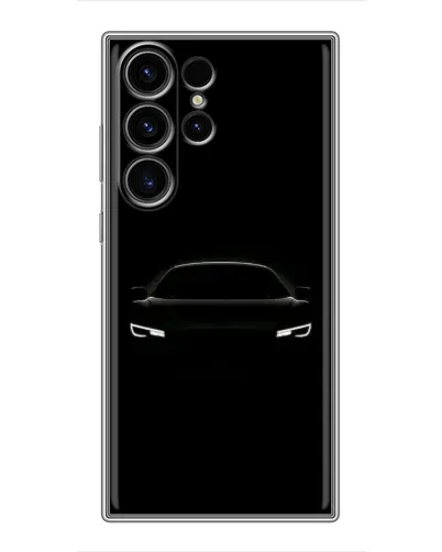 Чехол для Samsung Galaxy S22 Ultra с картинкой «Взгляд Audi в темноте»
