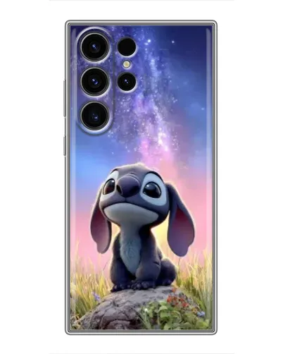 Чехол для Samsung Galaxy S22 Ultra с картинкой «Стич на рассвете» Чехол для Samsung Galaxy S22 Ultra с картинкой «Стич на рассвете»