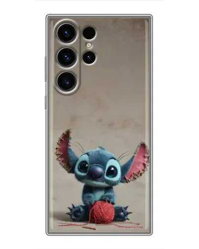 Чехол для Samsung Galaxy S22 Ultra с картинкой «Стич на коричневом фоне» Чехол для Samsung Galaxy S22 Ultra с картинкой «Стич на коричневом фоне»
