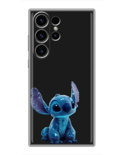 Чехол для Samsung Galaxy S22 Ultra с картинкой «Стич на черном» Чехол для Samsung Galaxy S22 Ultra с картинкой «Стич на черном»