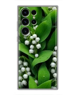 Чехол для Samsung Galaxy S22 Ultra с картинкой «Ландыши в зелени» Чехол для Samsung Galaxy S22 Ultra с картинкой «Ландыши в зелени»