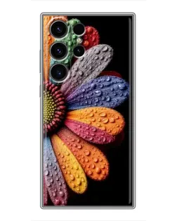 Чехол для Samsung Galaxy S22 Ultra с картинкой «Радужный цветок» Чехол для Samsung Galaxy S22 Ultra с картинкой «Радужный цветок»