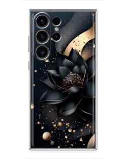 Чехол для Samsung Galaxy S22 Ultra с картинкой «Черный лотос» Чехол для Samsung Galaxy S22 Ultra с картинкой «Черный лотос»