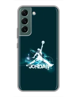 Чохол для Samsung Galaxy S22 з картинкою «Jordan Blue Fire» Чохол для Samsung Galaxy S22 з картинкою «Jordan Blue Fire»