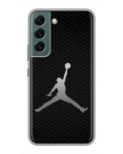 Чохол для Samsung Galaxy S22 з картинкою «Jordan Dark Carbon»