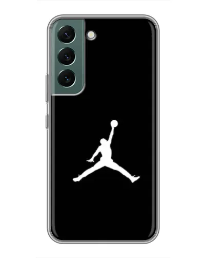 Чохол для Samsung Galaxy S22 з картинкою «Jordan Silhouette»