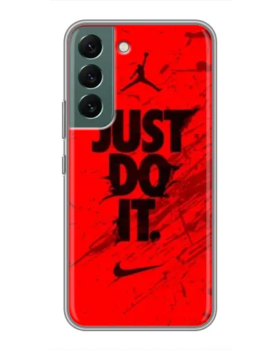Чохол для Samsung Galaxy S22 з картинкою «Nike Just Do It»