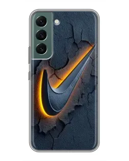 Чохол для Samsung Galaxy S22 з картинкою «Об'ємний логотип Найк» Чохол для Samsung Galaxy S22 з картинкою «Об'ємний логотип Найк»