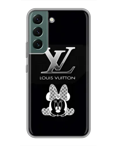 Чехол для Samsung Galaxy S22 с картинкой «LV и Минни Маус» Чехол для Samsung Galaxy S22 с картинкой «LV и Минни Маус»