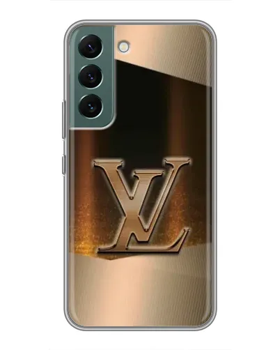 Чехол для Samsung Galaxy S22 с картинкой «LV — золотое сияние» Чехол для Samsung Galaxy S22 с картинкой «LV — золотое сияние»