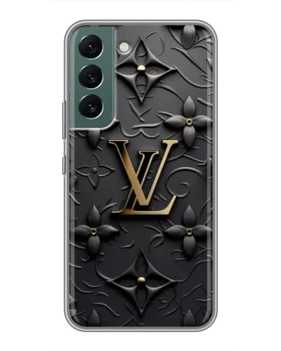 Чехол для Samsung Galaxy S22 с картинкой «Кожаная текстура LV» Чехол для Samsung Galaxy S22 с картинкой «Кожаная текстура LV»