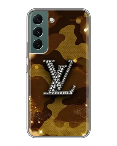 Чехол для Samsung Galaxy S22 с картинкой «Камуфляжный Louis Vuitton» Чехол для Samsung Galaxy S22 с картинкой «Камуфляжный Louis Vuitton»