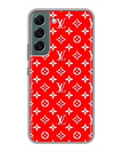 Чехол для Samsung Galaxy S22 с картинкой «Яркий паттерн LV» Чехол для Samsung Galaxy S22 с картинкой «Яркий паттерн LV»