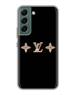Чехол для Samsung Galaxy S22 с картинкой «Louis Vuitton — минимализм»