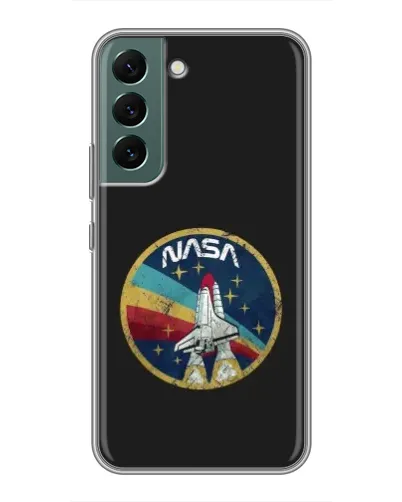 Чохол для Samsung Galaxy S22 з картинкою «NASA — емблема місії»