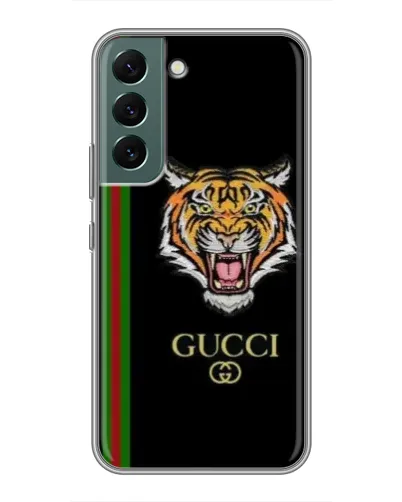 Чехол для Samsung Galaxy S22 с картинкой «Тигр Gucci»