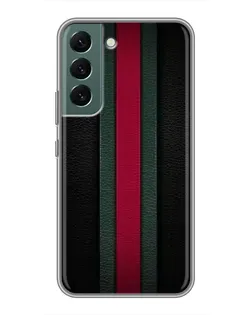 Чехол для Samsung Galaxy S22 с картинкой «Gucci — неоновая линия»