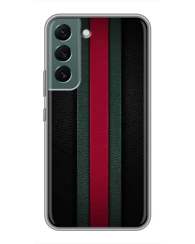 Чехол для Samsung Galaxy S22 с картинкой «Gucci — неоновая линия»