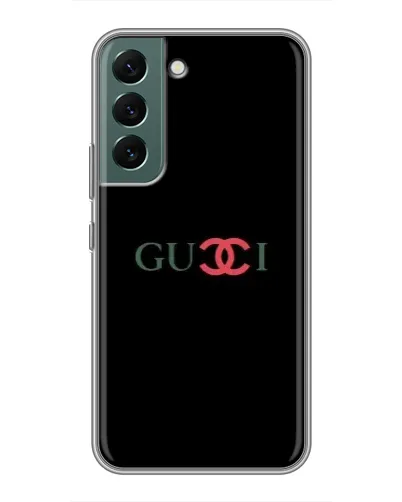Чехол для Samsung Galaxy S22 с картинкой «Gucci — красный градиент»