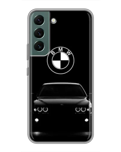 Чехол для Samsung Galaxy S22 с картинкой «BMW — взгляд из темноты» Чехол для Samsung Galaxy S22 с картинкой «BMW — взгляд из темноты»