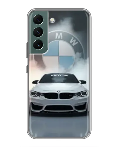 Чехол для Samsung Galaxy S22 с картинкой «BMW в белом дыму» Чехол для Samsung Galaxy S22 с картинкой «BMW в белом дыму»