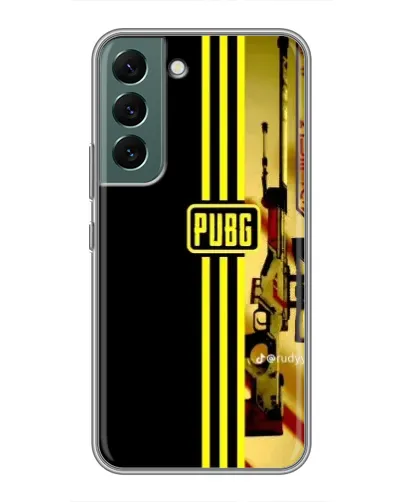 Чохол для Samsung Galaxy S22 з картинкою «PUBG — камуфляжний шолом»