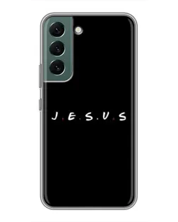 Чехол для Samsung Galaxy S22 с картинкой «Точки веры J.E.S.U.S.»