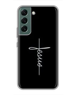 Чехол для Samsung Galaxy S22 с картинкой «Тонкая линия веры»