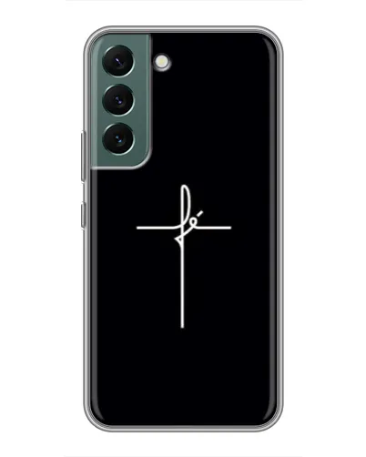 Чехол для Samsung Galaxy S22 с картинкой «Тонкий крест» Чехол для Samsung Galaxy S22 с картинкой «Тонкий крест»