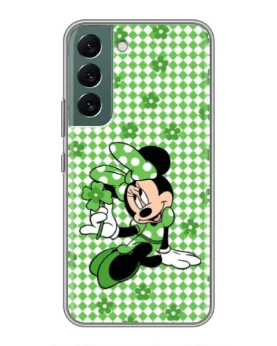 Чехол для Samsung Galaxy S22 с картинкой «Mickey в клетку»