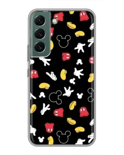 Чехол для Samsung Galaxy S22 с картинкой «Графический принт лапок»