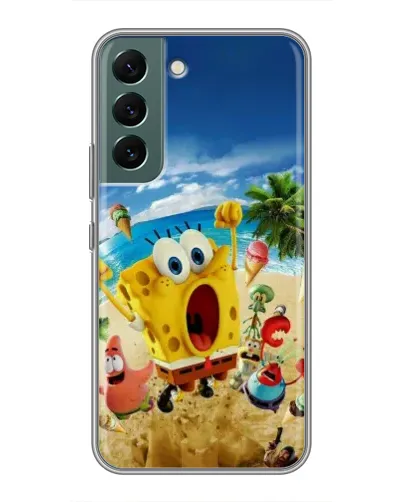 Чехол для Samsung Galaxy S22 с картинкой «Развлечения на пляже»