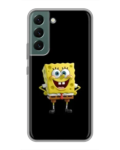 Чехол для Samsung Galaxy S22 с картинкой «Классический Губка Боб»