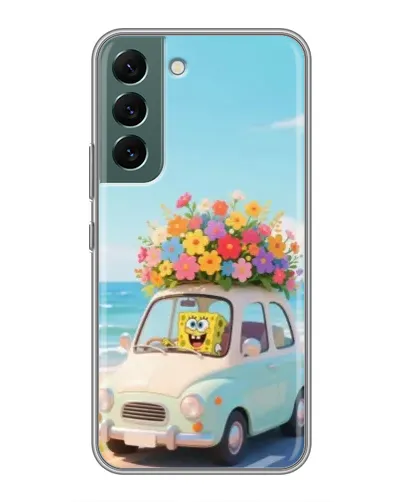 Чехол для Samsung Galaxy S22 с картинкой «Автомобильное путешествие»