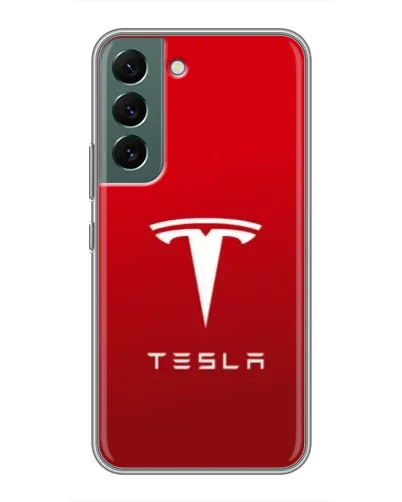Чехол для Samsung Galaxy S22 с картинкой «Tesla Red Classic» Чехол для Samsung Galaxy S22 с картинкой «Tesla Red Classic»