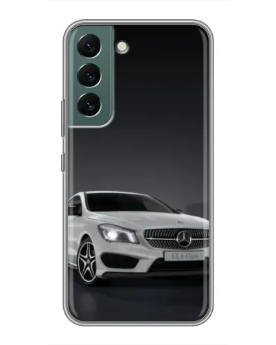 Чехол для Samsung Galaxy S22 с картинкой «Mercedes AMG GT Silver»