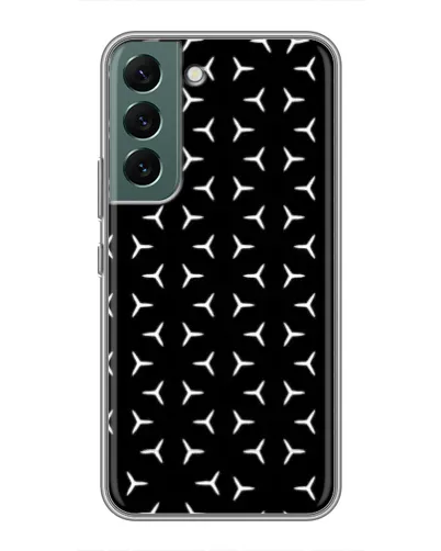 Чехол для Samsung Galaxy S22 с картинкой «Mercedes паттерн звезд» Чехол для Samsung Galaxy S22 с картинкой «Mercedes паттерн звезд»