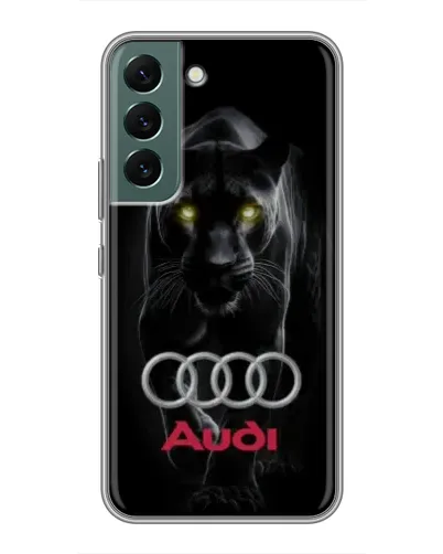 Чохол для Samsung Galaxy S22 з картинкою «Пантера та Audi» Чохол для Samsung Galaxy S22 з картинкою «Пантера та Audi»