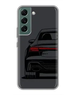 Чохол для Samsung Galaxy S22 з картинкою «Задня частина Audi — арт»