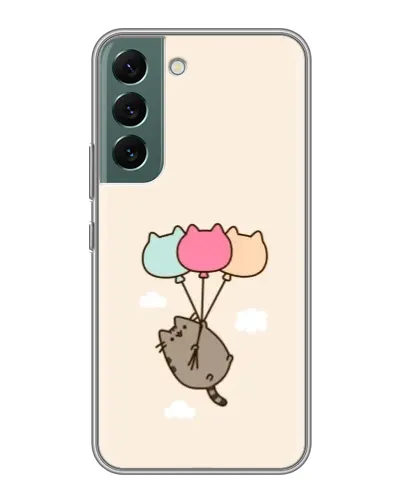 Чохол для Samsung Galaxy S22 з картинкою «Пушин на кульках» Чохол для Samsung Galaxy S22 з картинкою «Пушин на кульках»