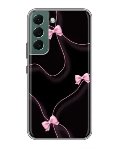 Чехол для Samsung Galaxy S22 с картинкой «Розовые ленты» Чехол для Samsung Galaxy S22 с картинкой «Розовые ленты»