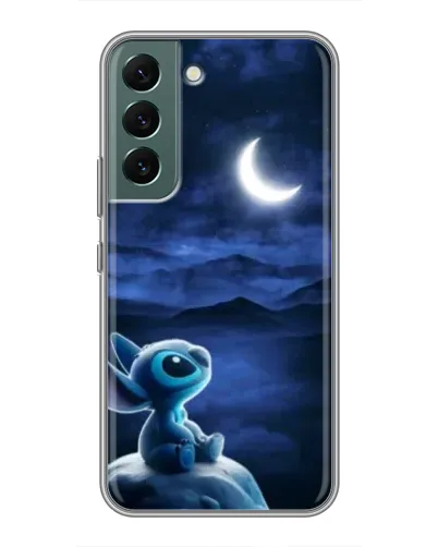 Чохол для Samsung Galaxy S22 з картинкою «Місячна ніч Стіча» Чохол для Samsung Galaxy S22 з картинкою «Місячна ніч Стіча»